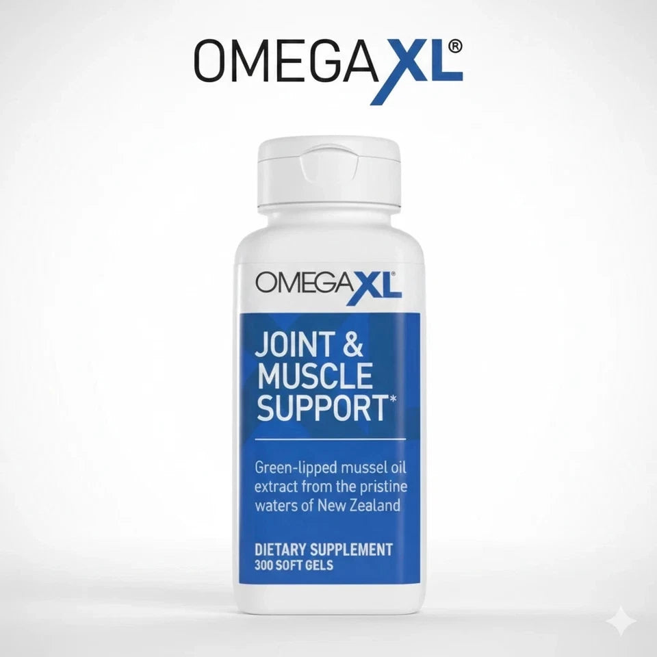 OmegaXL, Supplement Green-Lipped Mussel Oil - 60 Softgels.